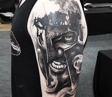 Spartan Warriors Tattoo By Chris Showstoppr Photo 26642