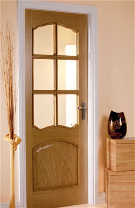 Looking for new internal glazed doors? Louis Oak Pre-glazed Interior Door