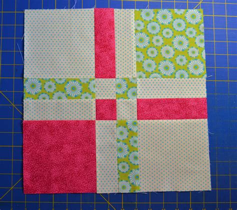 Chock-A-Block Quilt Blocks: Disappearing 4-Patch