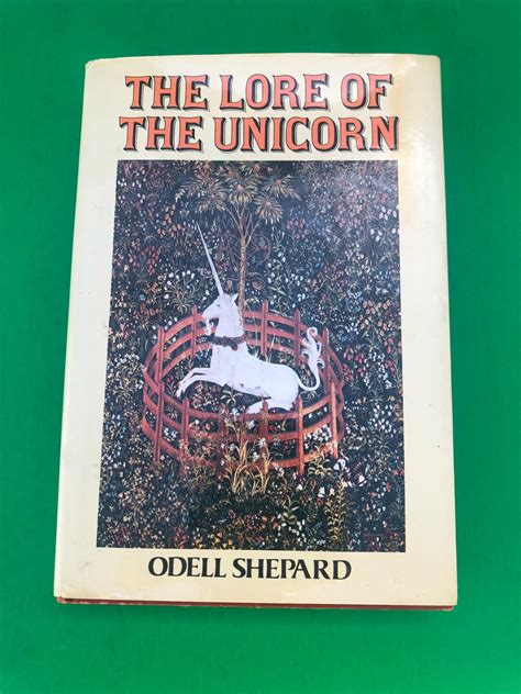 The Lore Of The Unicorn 1982 By Odell Shepard Hardcover Etsy