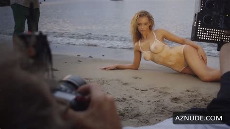 Hannah Ferguson Sexy In 2014 Body Paint Photoshoot Aznude