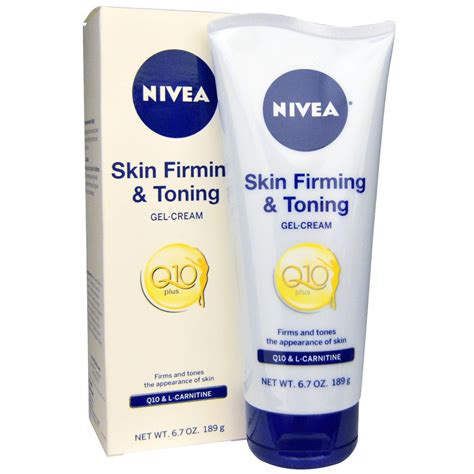 Buy Nivea Q10 Plus Skin Firming And Toning Gel Cream 67 Oz 189 G