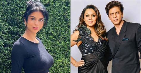 Shah Rukh Khans Daughter Suhana Khan Dons Mom Gauri Khans Outfit At A Party Fans Say Like