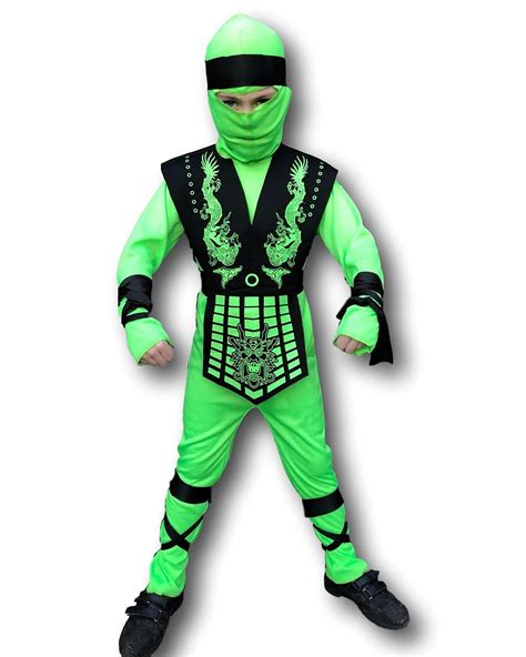 Which Is The Best The Green Ninja Costumes For Boys 6 And 9 Home Studio