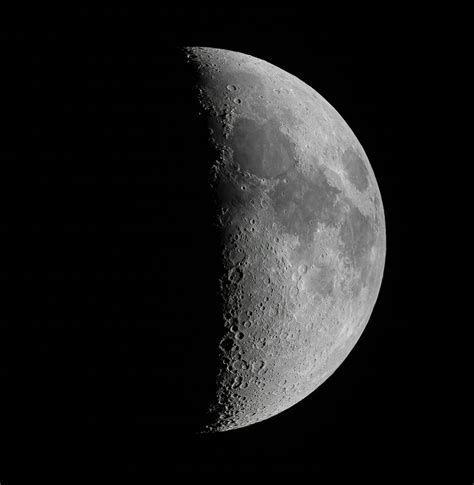 The Almost Quarter Moon Philipp Salzgeber Photography
