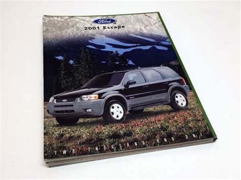 2001 Ford Escape Brochure Ebay