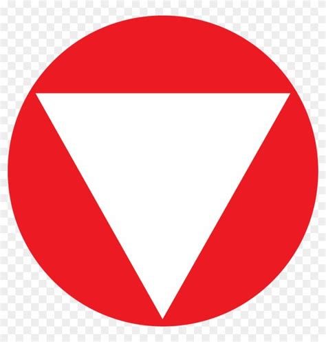Triangle With Circle Inside Logo