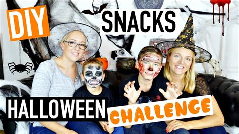 DIY CHALLENGE Halloween Ft Swan The Voice, Néo The One & Sophie