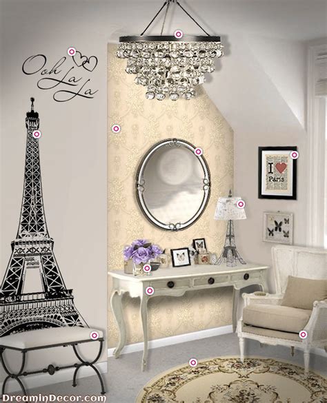 Excellent Paris Themed Bedroom 39 For Furniture Home Design Ideas With