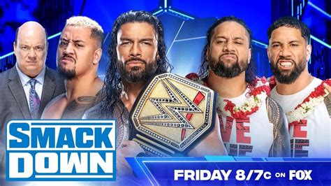 wwe smackdown preview full card july 7 2023 aipt