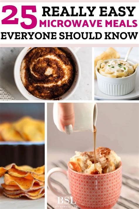 25 Insanely Good Microwave Meals Everyone Should Know About By Sophia Lee Microwave Recipes