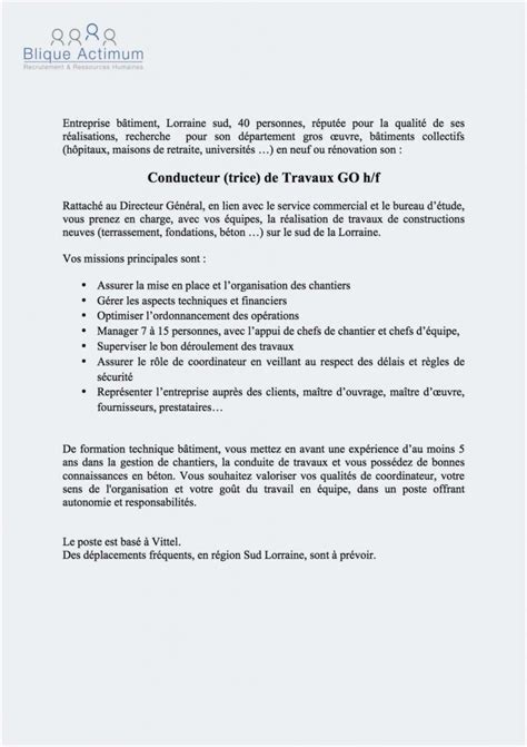 Lettre de motivation cabinet recrutement  laboitecv.fr
