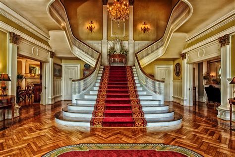 Grand Staircase Alabama Governors Mansion Photograph By Mountain