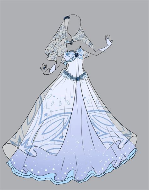 Wedding Dress Drawing Anime Clothes Dress Drawing Manga Drawing