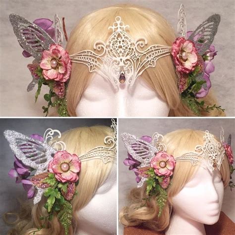 Butterfly Fairy Crown Headdress Fairy Crown Butterfly Fairy Crown