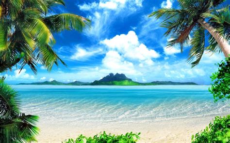 Beach Nature Wallpapers Top Free Beach Nature Backgrounds
