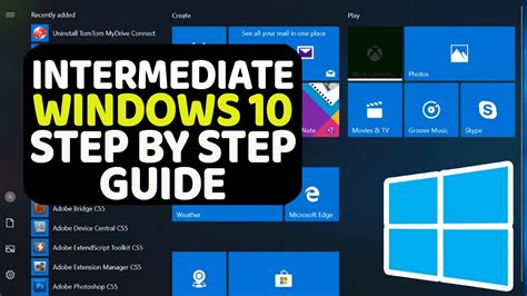 Intermediate Windows 10 Step By Step Guide Youtube