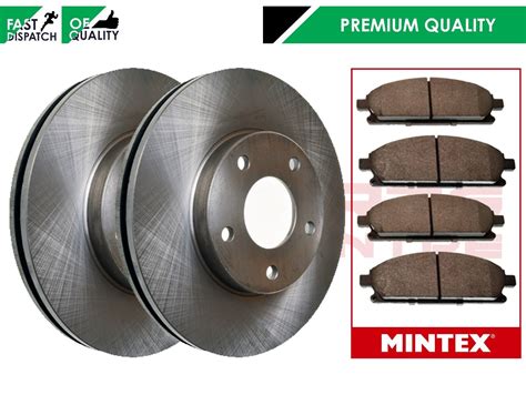 For Nissan Xtrail X Trail Front Vented Brake Discs 280mm Mintex Pads Ebay