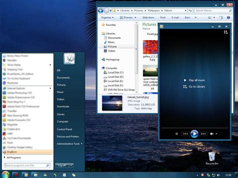 Windows 7 Basic Dark Blue By Kipet On Deviantart