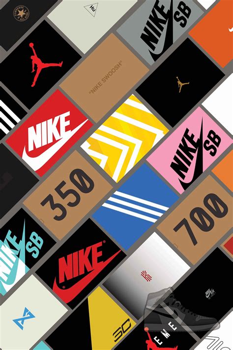 Sneaker Box Wall Art Poster 24x36 In 2020 Nike Wallpaper Sneakers