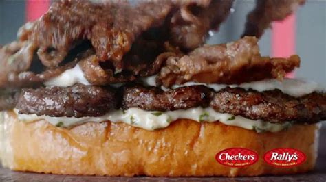 Let's first talk about what kind of meat we use for burgers. Checkers & Rally's Texas Toast Garlic Bread Burgers TV ...