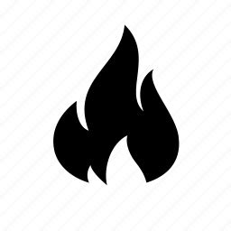 Bonfire Burn Fire Flame Hot Icon