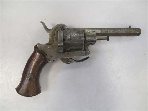 Three 19th Century Belgian Pinfire Revolvers In Cheffins Fine Art