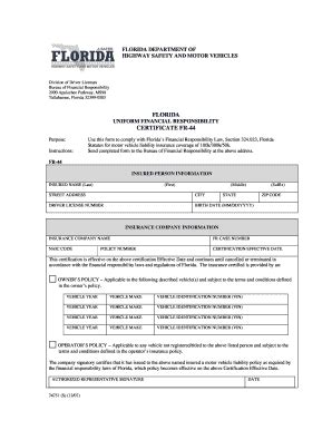 If you're a licensee with a valid email address on file, you will be emailed when new issues have been published. Fr44 Form - Fill Online, Printable, Fillable, Blank | pdfFiller