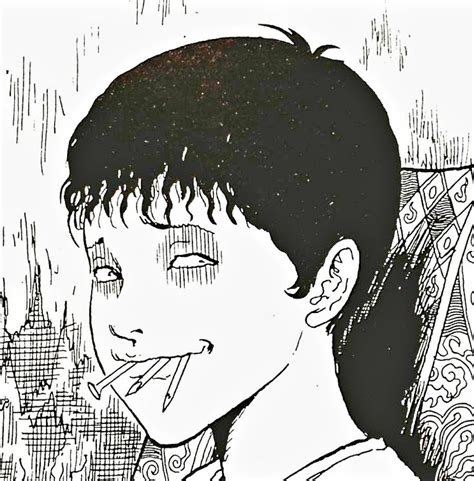 ﾟ･｡𝙎𝙤𝙪𝙞𝙘𝙝𝙞 𝙏𝙨𝙪𝙟𝙞𝙞 Junji Ito Japanese Horror Aesthetic Anime