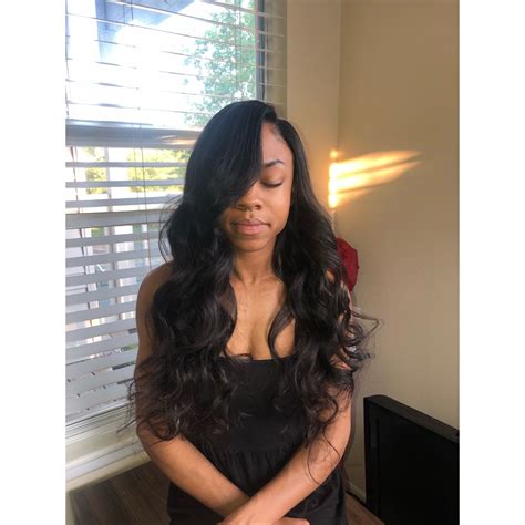 Foreignlovehair Side Part Sewin Sew In Hairstyles Creative
