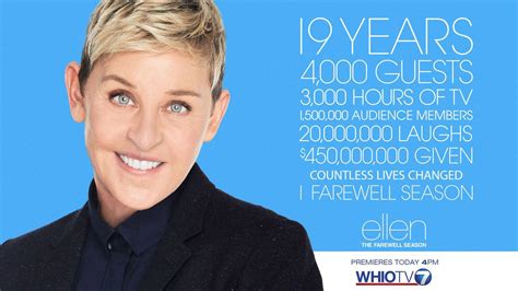Final Season Premiere Of The Ellen Degeneres Show Airs Today On Whio