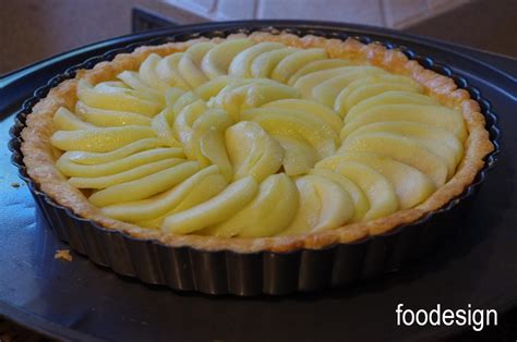 Foodesign Apple Custard Tart