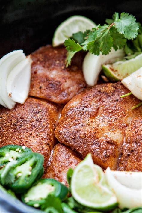 Crock Pot Mexican Chicken Good Life Eats
