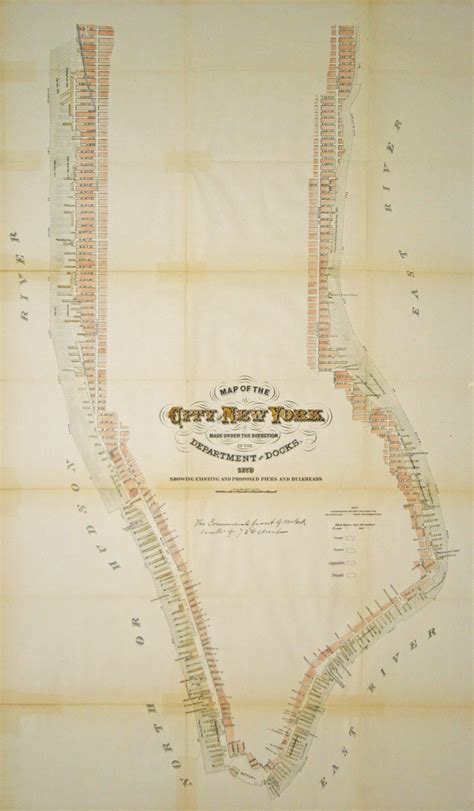 Map Of The City Of New York 1879 The Christina Gallery