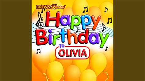 Happy Birthday To Olivia Youtube