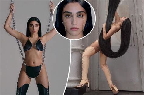 Naked Lourdes Leon Poses In Nothing But Bags And Boots For Fashion Campaign Urban News Now