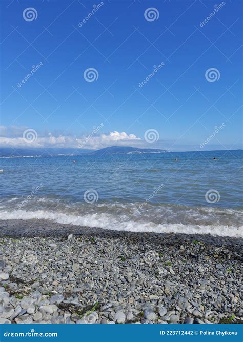 Water Blue Sea Ocean Beach Shore Sunny Windy Cloudless Sky