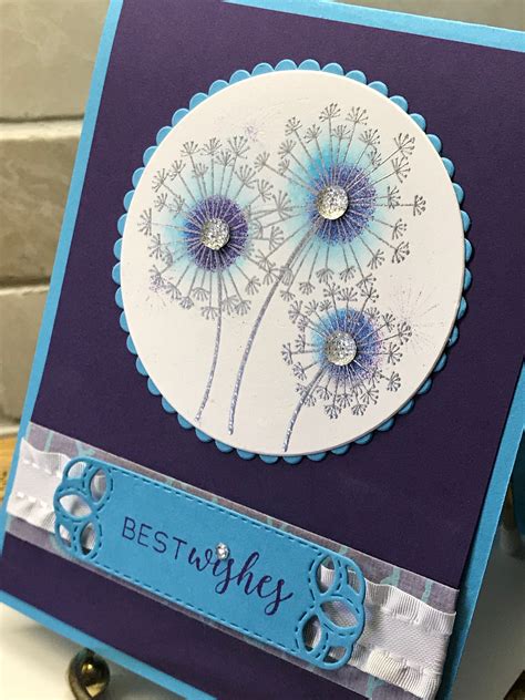 Pin By Debbie Ricalton On Su Dandelion Wishes Cards Handmade Get