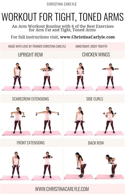 34 Best Exercises To Lose Arm Fat At Home Model Absworkoutcircuit