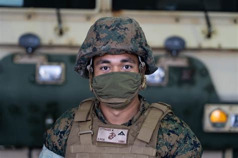 Dvids Images Masks On Us Marine With 3rd Mlg Wear Face
