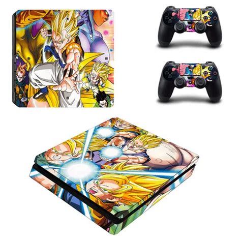Anime Dragon Ball Super Z Goku Ps4 Slim Skin Sticker For Sony