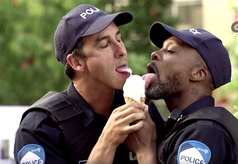 Two Cops Share An Ice Cream Cone Watch Towleroad Gay News