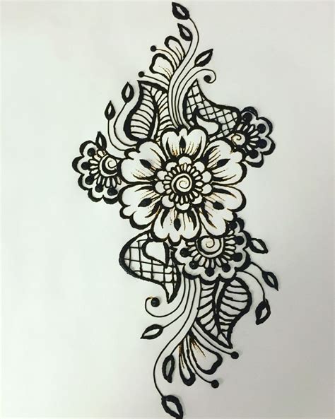 Simple Henna Design Instagram Slowlorishenna Beginner Henna