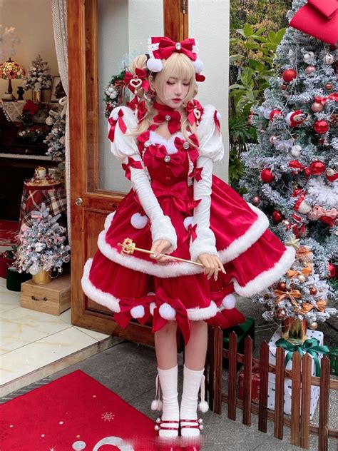 Velvet Christmas Lolita Dress Kc Legwear