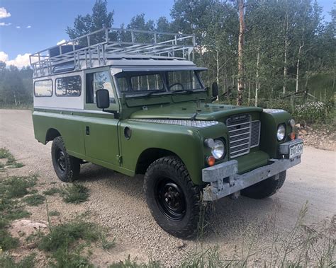 1978 Land Rover 109 Series Iii 4x4 For Sale On Bat Auctions Closed On