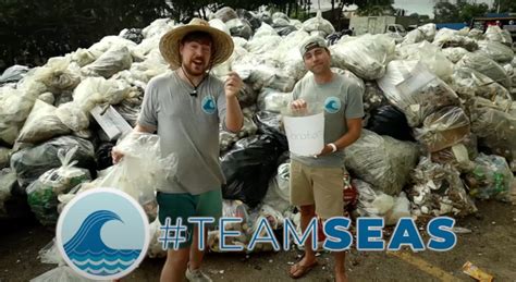 Living On Earth Youtubers Launch Team Seas To Clean Up The Oceans