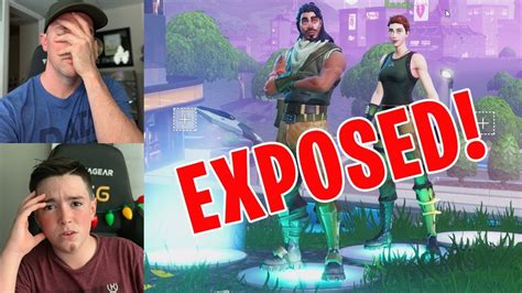 FAKES EXPOSED PLAYING FORTNITE YouTube