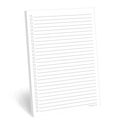 Buy 321done Checklist Notepad Planning Pad 50 Sheets 55x 85 To Do