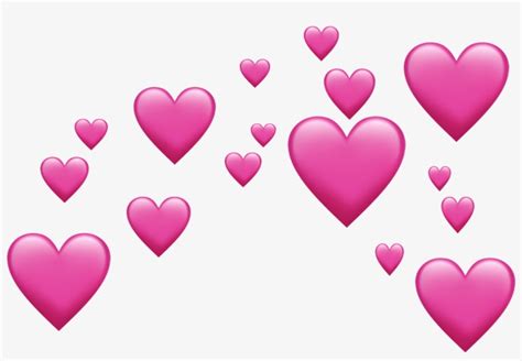 Heart Emoji Source Pink Emoji Hearts Free Transparent Png Download