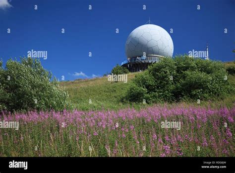 Former Radar Dome Radome Now Viewing Platform And Exhibition Space Mt Wasserkuppe Rhoen